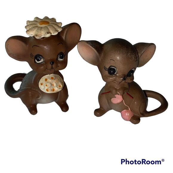 Josef Originals Mouse Village Figurine 2.5" Sculptures Porcelain Home Statue - Picture 1 of 13